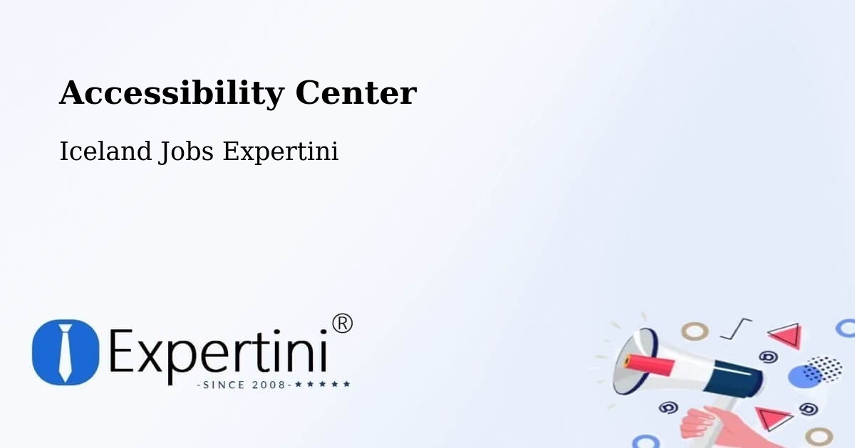 Accessibility Statement – Mosfellsbaer - Iceland Jobs Expertini