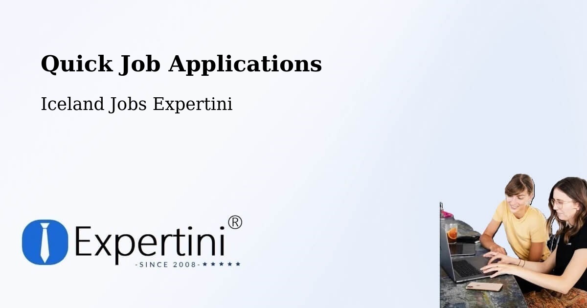 Quick Apply Feature – Mosfellsbaer - Iceland Jobs Expertini
